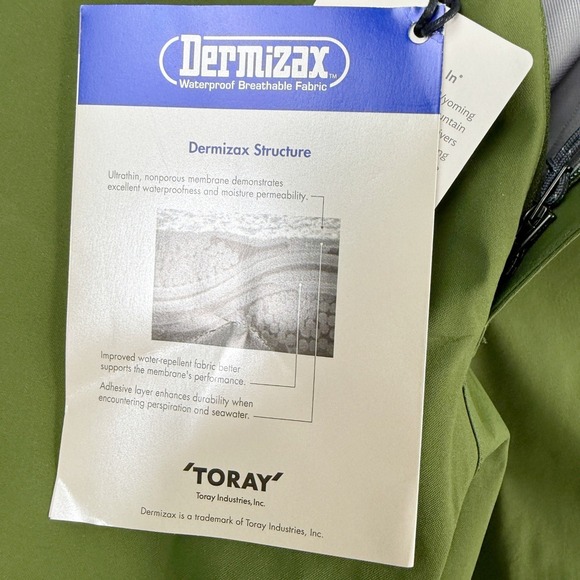 Stio Environ Snow Ski Bib Mens S Pine Green Waterproof Dermizax 221102-421-S NEW - Picture 6 of 16